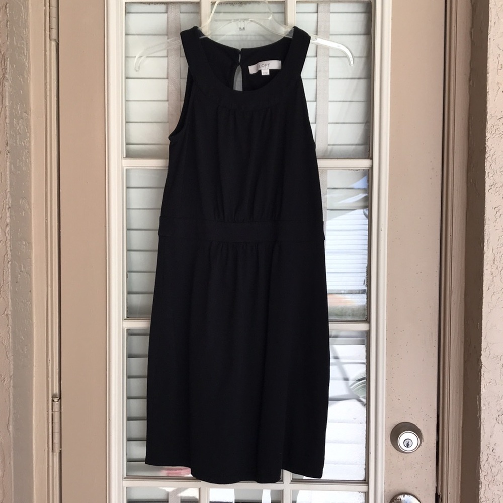 Loft Women’s Black Dress.  Casual Pull over Style.  Size XS.  Very Soft.